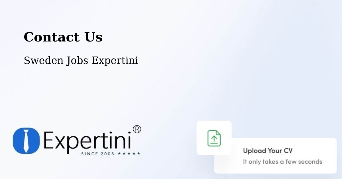 Contact Expertini – Bor - Sweden Jobs Expertini