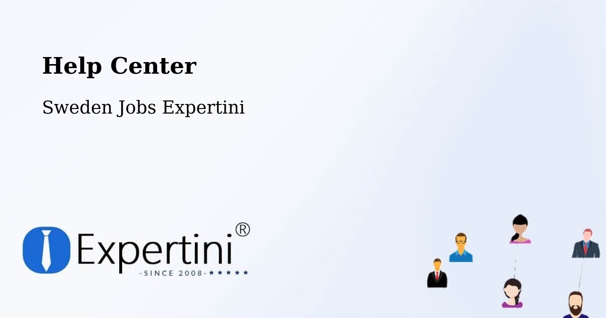 Help Center – Bor - Sweden Jobs Expertini
