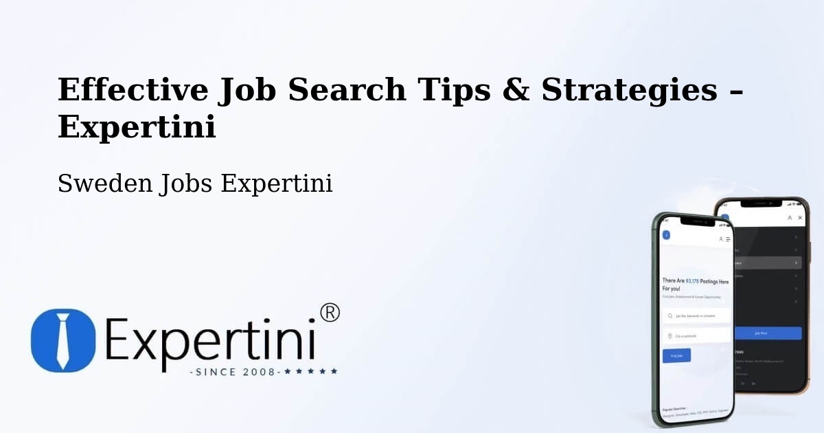 Job Search Tips & Strategies for Job Seekers – Bor - Bor, Sweden Jobs Expertini